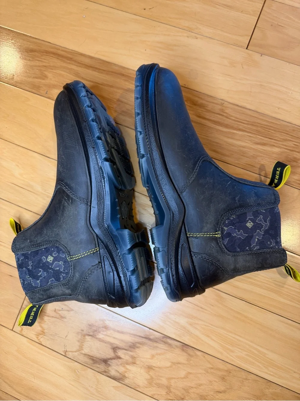 NWOT Terra Murphy Leather Chelsea Work Boots Soft Toe EH M 6.5 /W 8